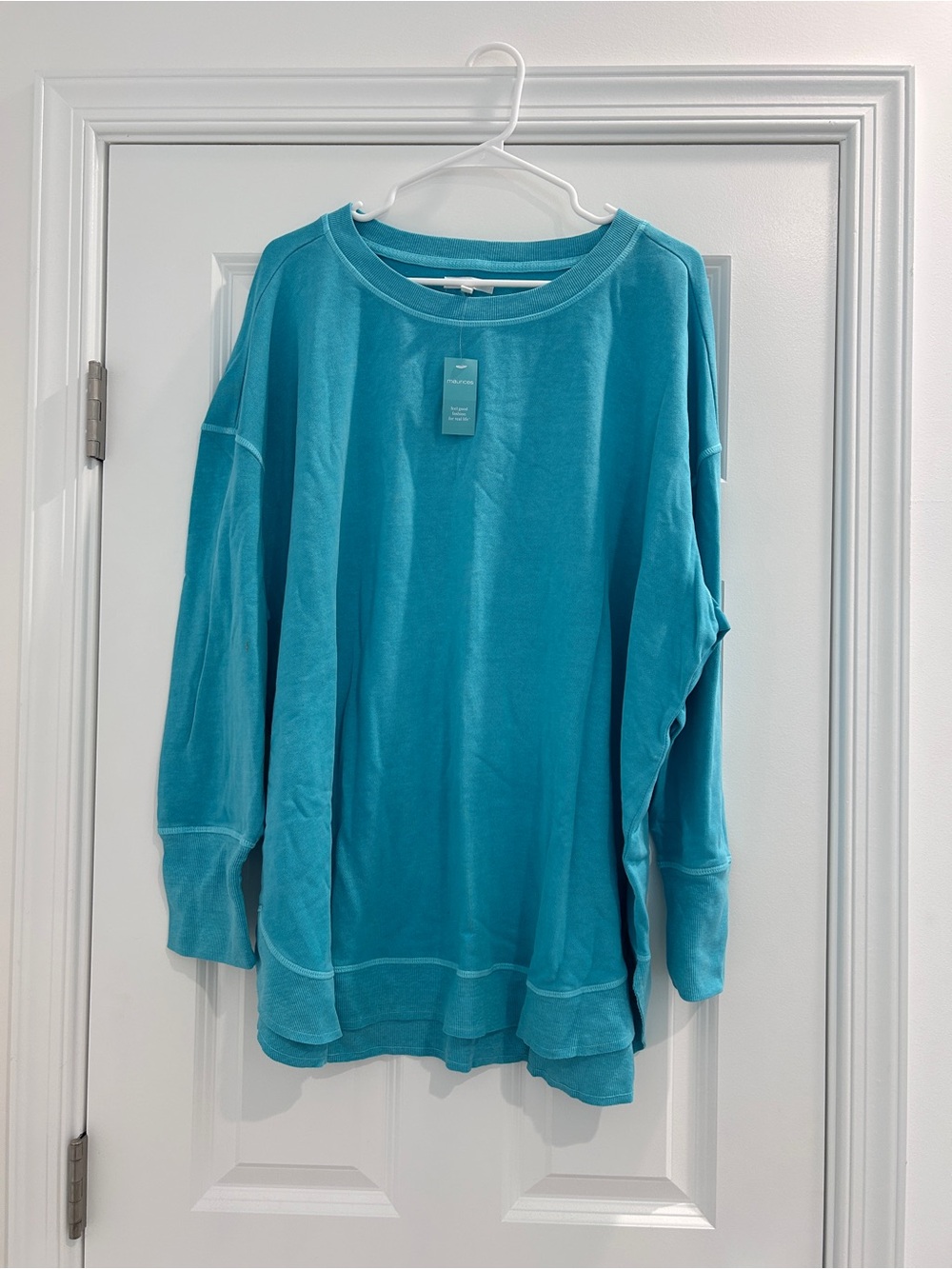 Teal Women’s Crewneck Sweater - never worn